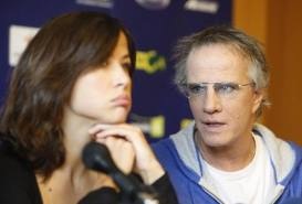 ... press conference with fello...